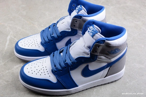 OG DZ5485-410 Blue True Retro Jordan High 1 DZ5485-410 0308